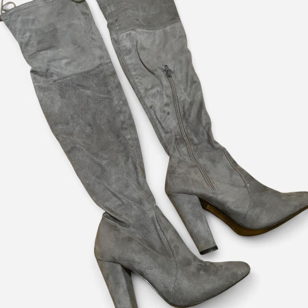 Simmi-shoes Women's Grey Boots